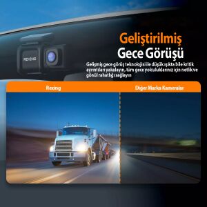 REXING DT2 FHD 1080P ARAC KAMERASI + 32GB SD KART