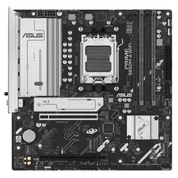 ASUS PRIME B850M-A WIFI DDR5 8000MT/S 1XHDMI 2XDP 3XM.2 USB3.2 MATX AM5 (AMD AM5 9000/8000/7000 SERİLERİ İLE UYUMLU)