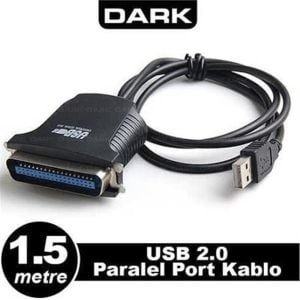 Dark  DK CB USB2XLPT  USB - Paralel Port Dönüştürücü Kablo