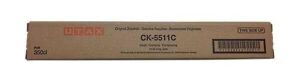 Utax CK-5511C Cyan Mavi Orjinal Fotokopi Toneri 350ci 12.000 Sayfa