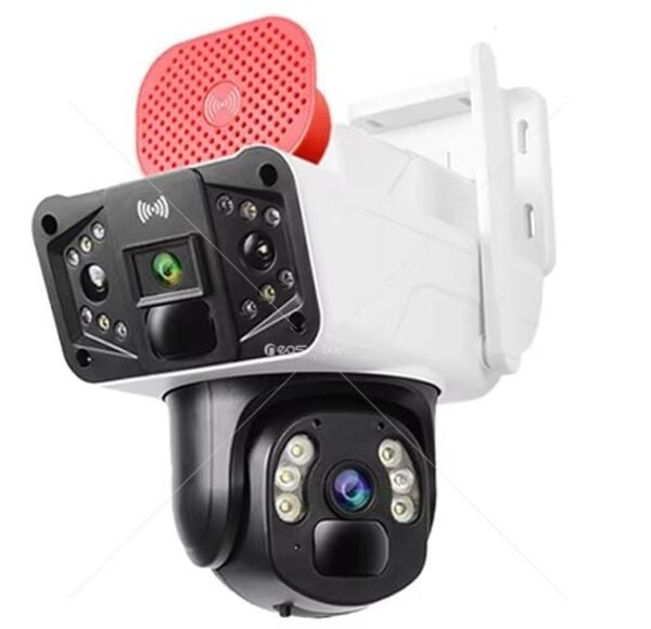 OKam O-KAM 3041 WİFİ PTZ 6MP 3 LENS+SİREN Kamera