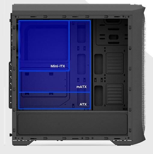 ZALMAN N5MF 600W 4X120MM RGB FAN USB 3.0 ATX SİYAH KASA