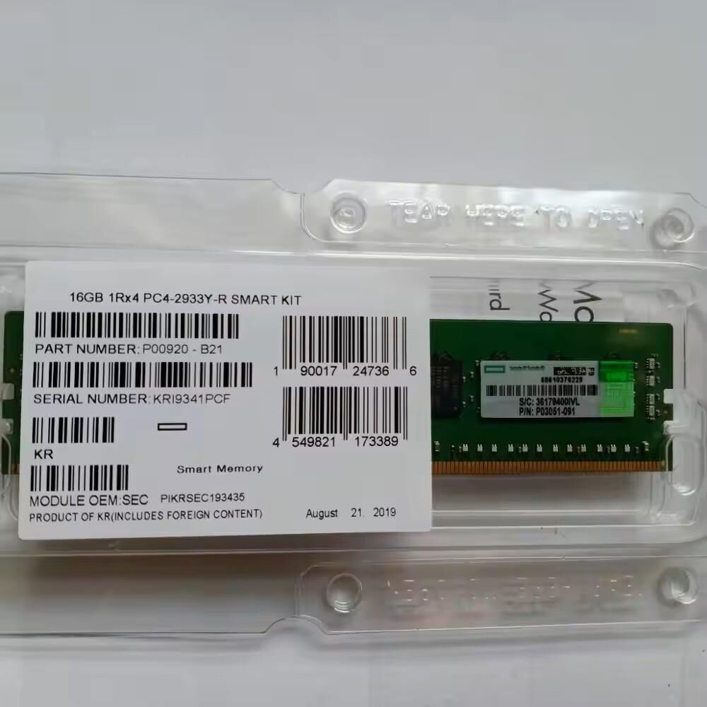 HPE 32GB 2Rx8 PC5-4800B-R Smart Kit P43328-B21