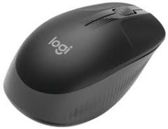 Logitech 910-005905 M190 Kömür Siyahı Büyük Boy Kablosuz Mouse Optik 1000 Dpı Buton