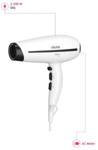 ALTUS AL 7044 S IYONIK 2200 W SAC KURUTMA MAKINESI
