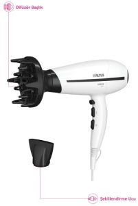 ALTUS AL 7044 S IYONIK 2200 W SAC KURUTMA MAKINESI