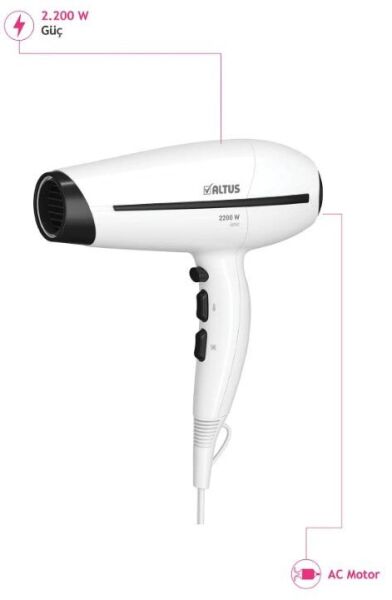 ALTUS AL 7044 S IYONIK 2200 W SAC KURUTMA MAKINESI