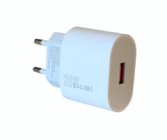 Elba ELB02-20WPD Beyaz 20W USB-C Şarj Kafa PD 3.0-QC4.0(Akıllı Koruma-Hızlı Şarj-Isıya Dayanıklı)