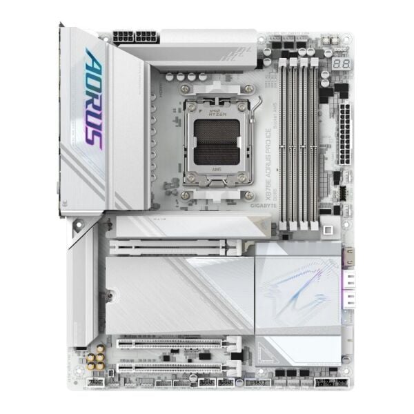 GIGABYTE X870E AORUS PRO ICE DDR5 M.2 HDMI DP ATX AM5