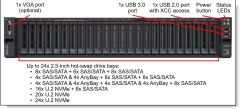 LENOVO 7X02A0HUEA SR630 SILVER 4210R 10C 2.4GHz 1x32GB 2933MHZ O-B 9350-8I 1x750W XCC ENT 1U RACK