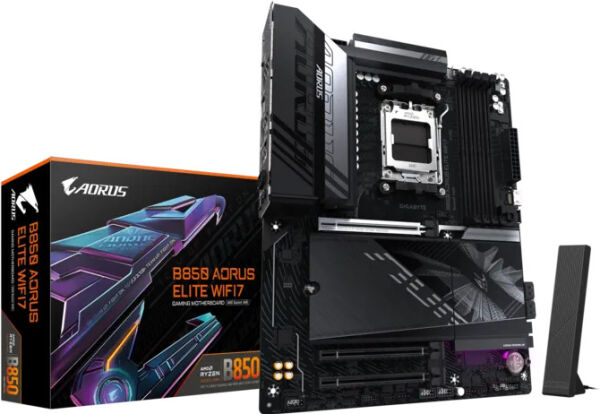 GIGABYTE B850 AORUS ELITE WIFI7 DDR5 8000Mhz HDMI/DP ATX AM5