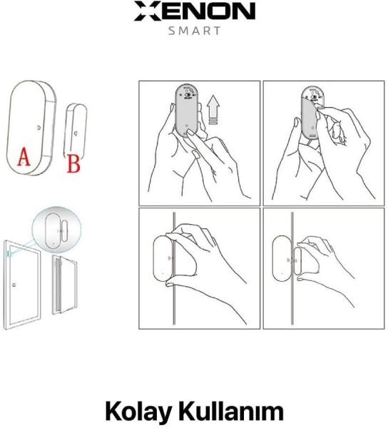 XENON SMART X7502 AKILLI KAPI VE PENCERE SENSORU