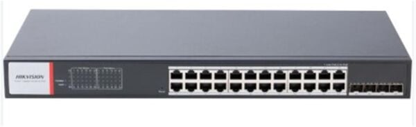 Hikvision DS-3T1528HP-SI-24P4F 24Port GE +4Sfp 480W Yönetilebilir Gigabit Switch