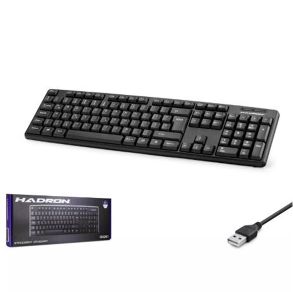 Hadron Hdx2503 Kablolu Numerik Klavye Siyah