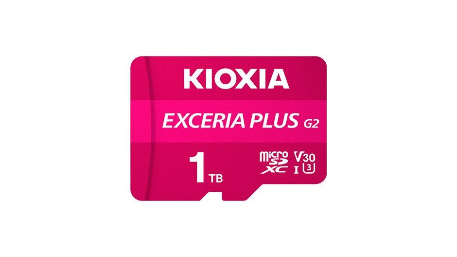 1TB KIOXIA EXCERIA PLUS G2 MICRO SDXC 4K LMPL2M001TG2