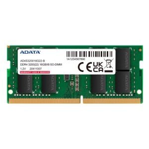 Adata 16GB DDR4 3200MHz 260Pin 1.2V Notebook Ram