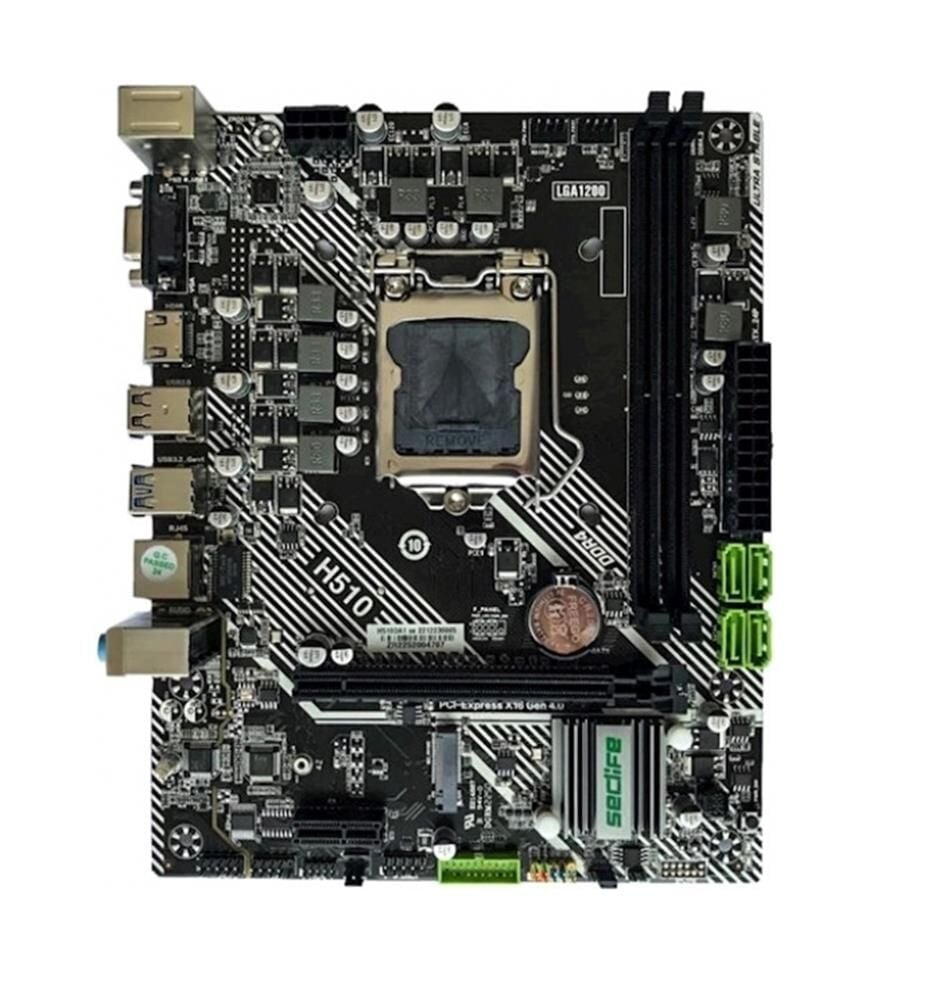 Seclife H510DA Intel LGA1200 DDR4 MATX (Sadece 10.Nesil) 1200p Anakart