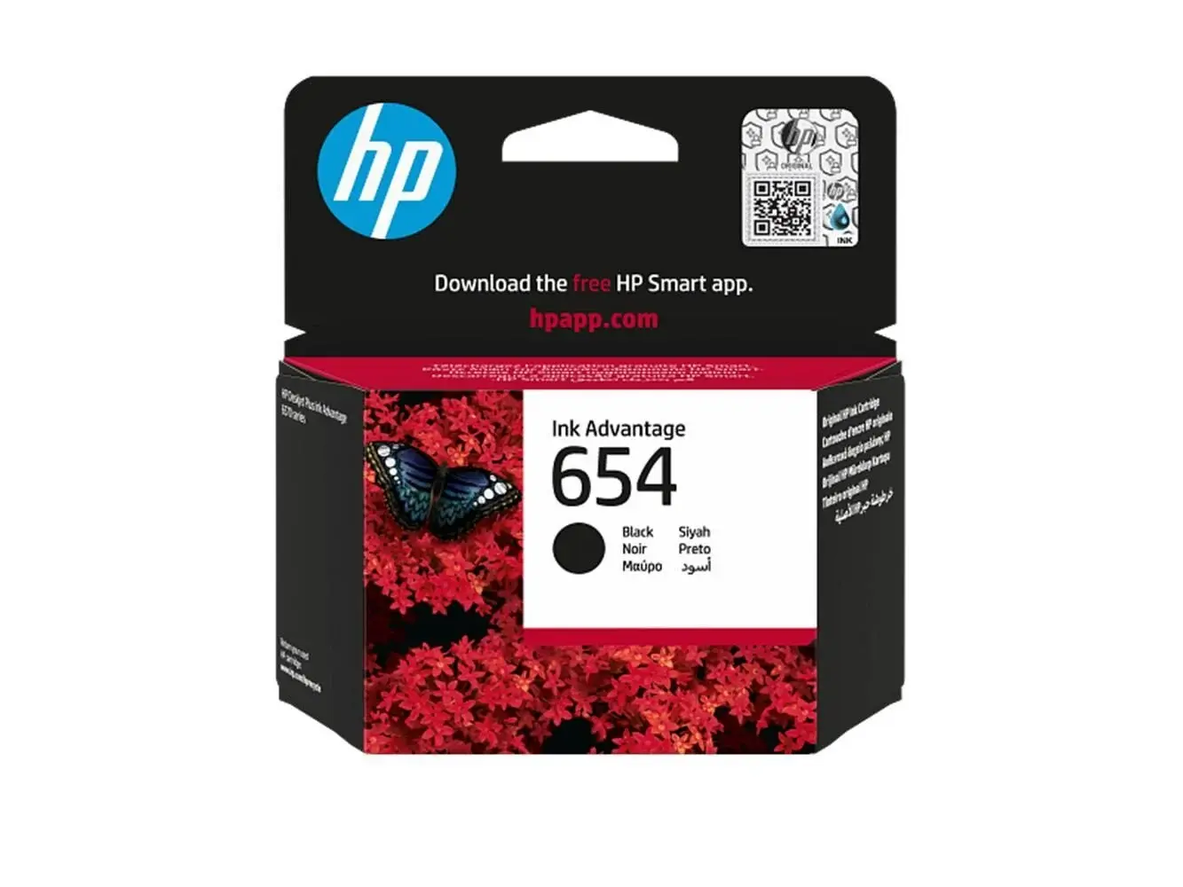 HP 654 Siyah 400 Sayfa Kartuş 7FP39UE