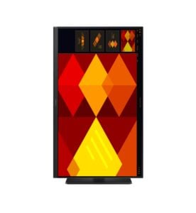 24 SAMSUNG LS24D400GAUXUF 5MS 100HZ FHD PİVOT