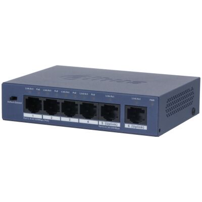 DAHUA S3006-4ET-60 4FEX2XGE 60W YÖNETİLEMEZ POE SWITCH