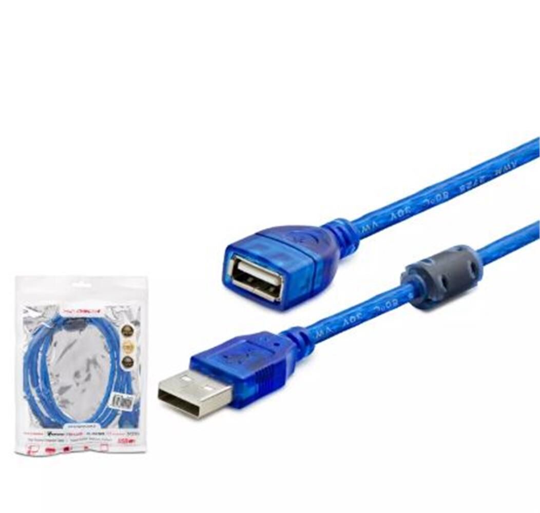 Hadron Hdx7534 1.5M Usb To Usb F Kablo  Mavi Transparent