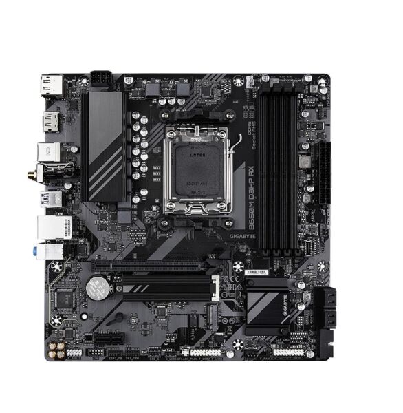 Gigabyte B650M D3HP Ax Amd B650 Am5 Ddr5 7600MHZ (Oc) Hdmı-dp M.2 Wi-Fi Rgb Matx Anakart
