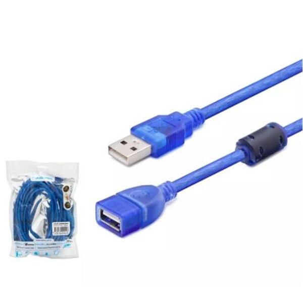 Hadron Hdx7536 5M Usb To Usb F Kablo Mavi Transparent