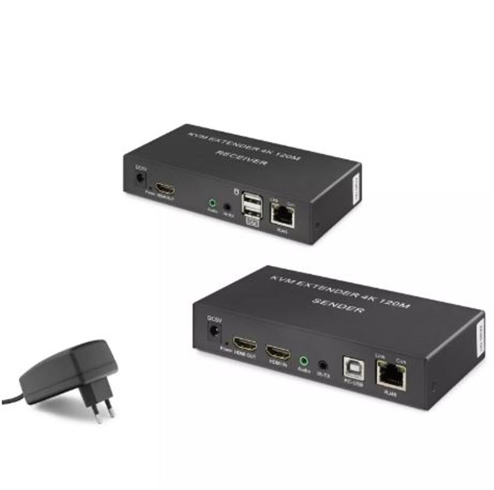 Hadron Hdx1306 120M  Hdmi Kvm 1080p Full HD Extender Siyah
