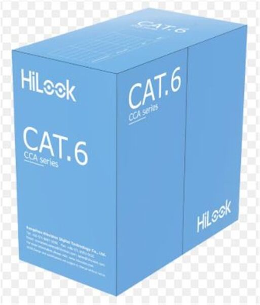 Hilook NC-1LN6UU-CCA-M CAT6 U-UTP 23 AWG 305 Mt  Ağ Kablosu, CCA, 0,57 mm