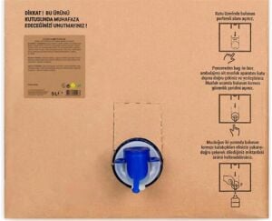 Manolya Çiçeği 5lt Doğal Zeytinyağlı Sıvı Sabun  Bag in Box