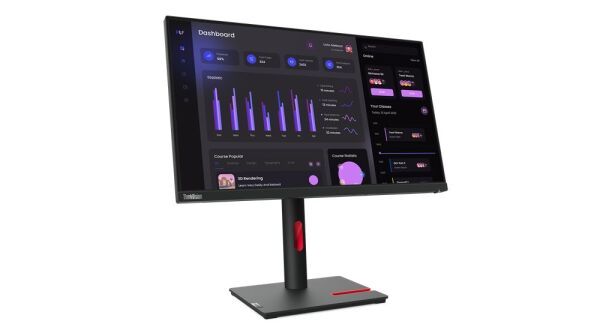 23.8 LENOVO T24i-30 63CFMATXTK IPS FHD 4MS 60HZ HDMI+DP+VGA VESA PİVOT
