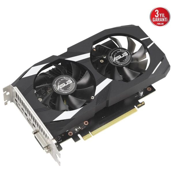 Asus Dual GeForce RTX3050 OC DUAL-RTX3050-O6G NVIDIA 6GB GDDR6 96Bit DX12 Gaming Ekran Kartı