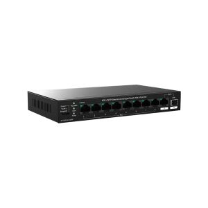 TENDA TEG1110PF-8-120W 10PORT 10/100/1000 SWITCH