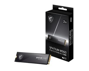 1TB MSI SPATIUM M560 PCIE 5.0 NVME M.2 10200/8400MB/s