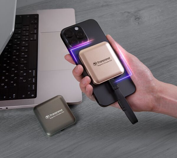 Transcend ESD420 Portable 1TB MagSafe Bej SSD (TS1TESD420G)