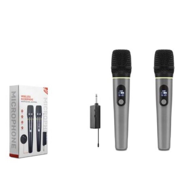 Hadron HDX2791G Gri  Kablosuz (WIRELESS) 2Lİ Mikrofon