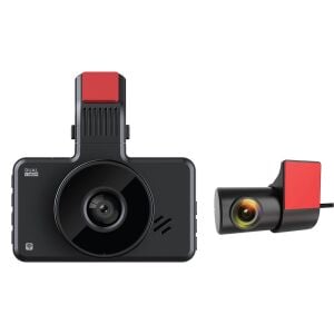 Everest CAR15 3.0''IPS Ekran 1080P+720P 120° Açı G-Sensor+Wifi 64GB TF Kartlı Araç Ön Ve Arka Kamera