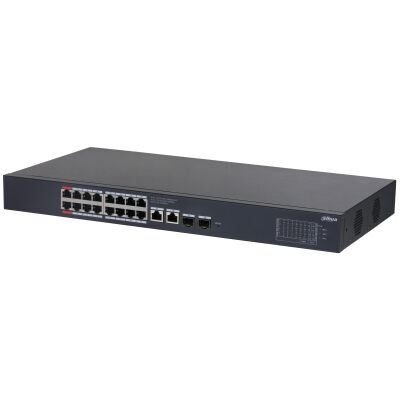 DAHUA CS4220-16GT-135 16 PORT 16XGE-2XGE-2XGE/SFP YÖNETİLEBİLİR GİGABİT 135W POE SWİTCH