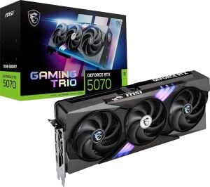 Msi GeForce RTX5070 12G Gaming Trio OC 12GB GDRR7 192B DX12 PCIE 5.0 X16 (3XDP 1XHDMI) Ekran Kartı