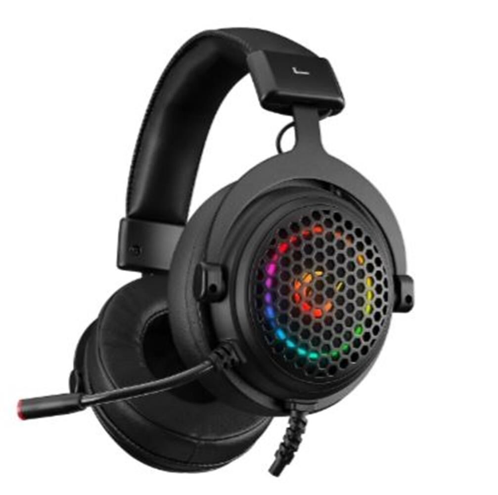 Rampage MAJESTY Siyah RGB Led 7.1 Surround Sound System Gaming Mikrofonlu Oyuncu Kulaklığı