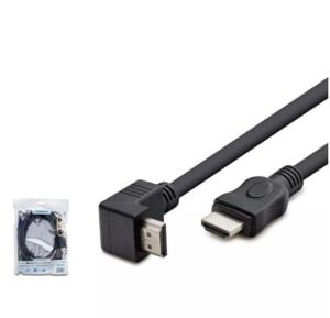 Hadron Hdx2016 Hdmi Kablo Pvc L Tip 1.5M Siyah