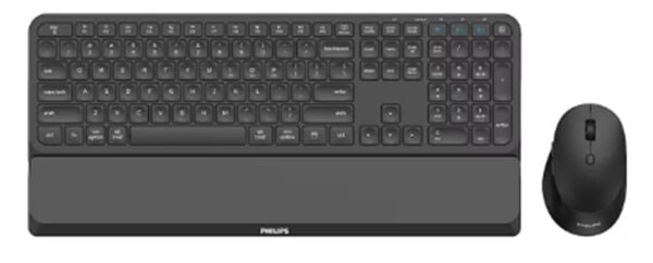 Philips SPK6248B Kablolu Türkçe Q Klavye&Mouse Set Siyah