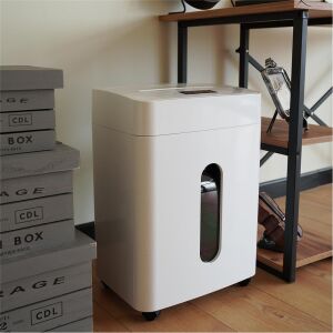 Everest JP-727C Beyaz Çapraz Kesim 23Lt 42DB±3 Boyut 37.7-28.2-54 Siyah Sessiz Kağıt Kesme Makinesi