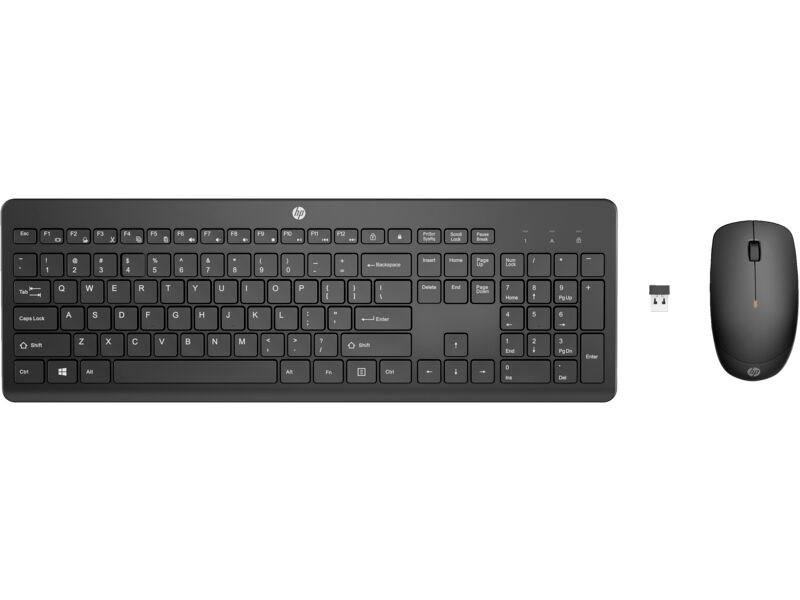 HP 235 KABLOSUZ KLAVYE & MOUSE SET SİYAH 1Y4D0AA