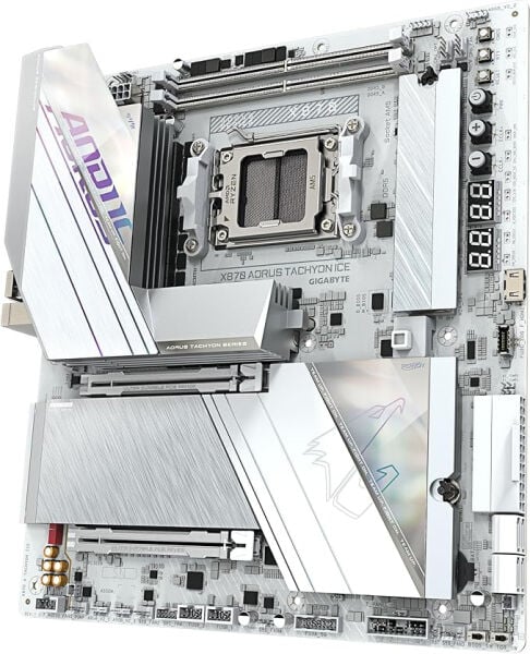 GIGABYTE X870A AORUS TACHYON ICE DDR5 8400Mhz HDMI/DP E-ATX AM5
