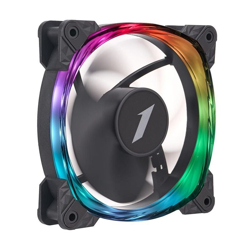 1ST PLAYER FS7 120MM ARGB PWM TEKLİ SİYAH KASA FANI
