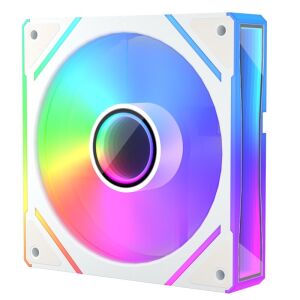 1ST PLAYER FC7 120MM ARGB PWM TEKLİ AYNA TASARIMLI BEYAZ KASA FANI