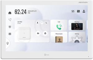 Hikvision DS-KH9510-WTE1(B) 10.1'' İnterkom İç Ünite Görüntülü Dokunmatik Diafon