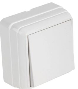 Mutlusan Bron Sıva Üstü Anahtar Beyaz ( 2160 301 0201)