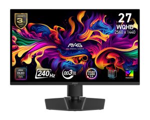 26.5 MSI MAG 273QP QD-OLED X24 0.03MS 240HZ ADAPTIVE SYNC 2K WQHG GAMING